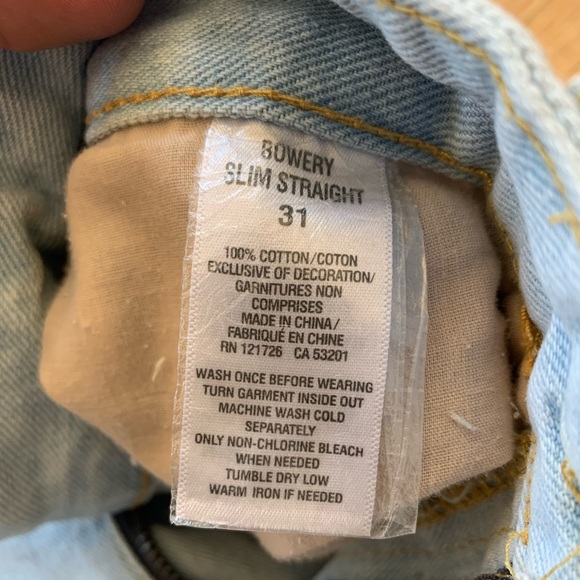 🔵 Aeropostale Jean Shorts (Waist 31) - Picture 3 of 4